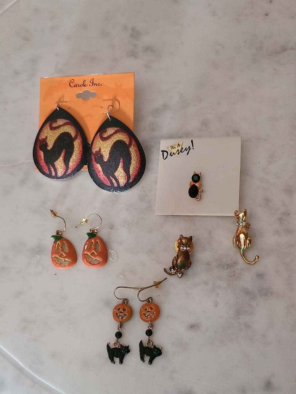 Lot Of Halloween Jewelry
